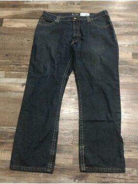 LAPCO FR Mens 40x32 Fire Resistant Carolina Protect Cotton Blue Jeans